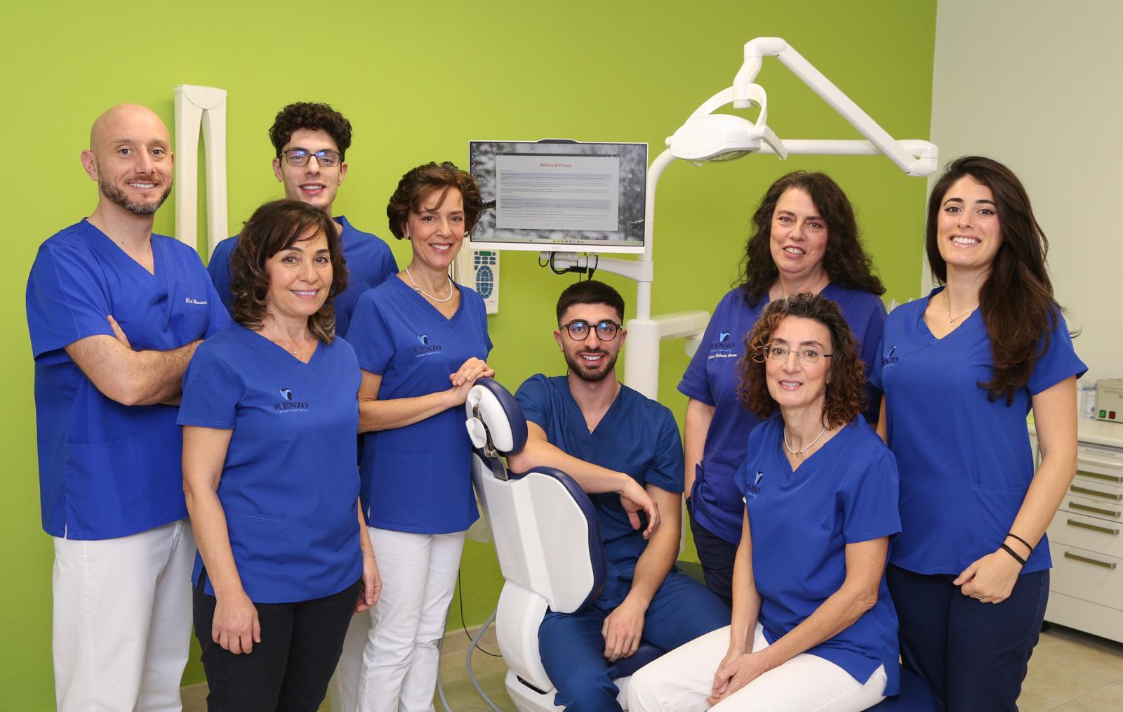 Il team dello Studio Dentistico Renzo