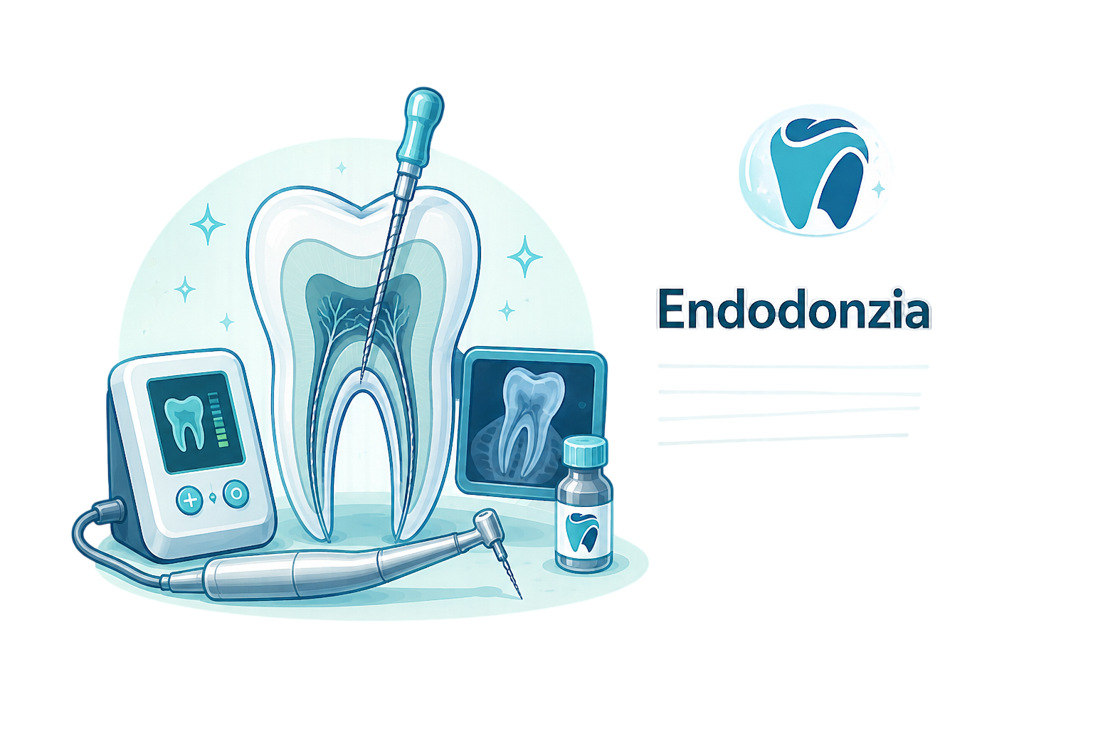 Endodonzia — cura del canale